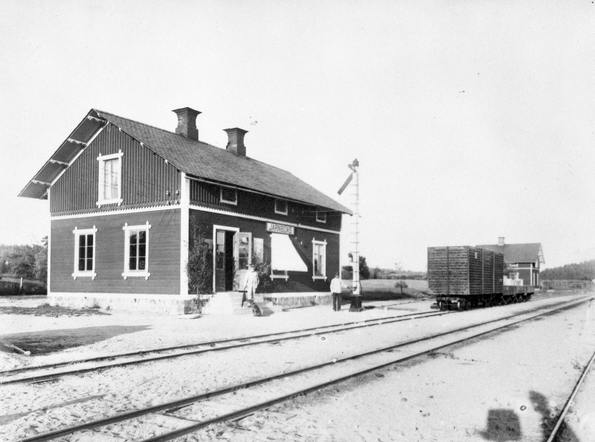 Järnboås järnvägsstation.