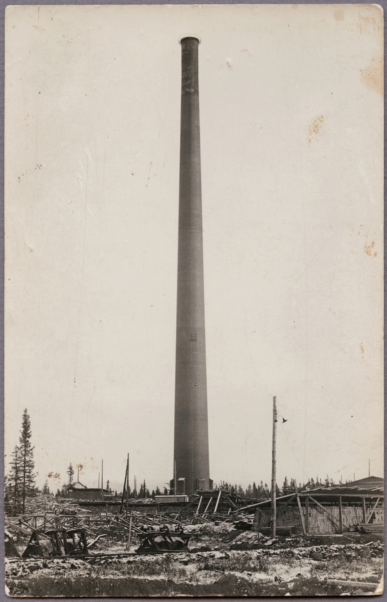 europas-d-varande-h-gsta-skorsten-vid-r-nnsk-rsverken-uppf-rd-1928