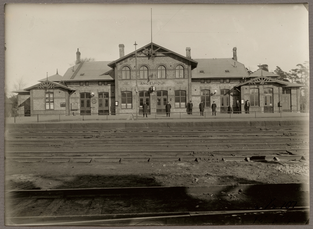 Centralstationen i Ängelholm.