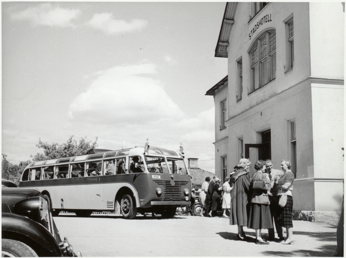 Statens Järnvägar, SJ Buss 1098-T i Sigtuna.