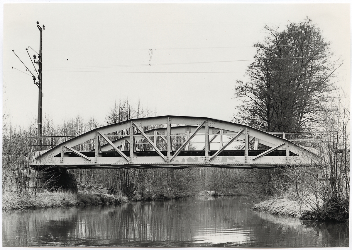 Järnvägsbro över Norsälven på linjen mellan Dingle och Strömstad.