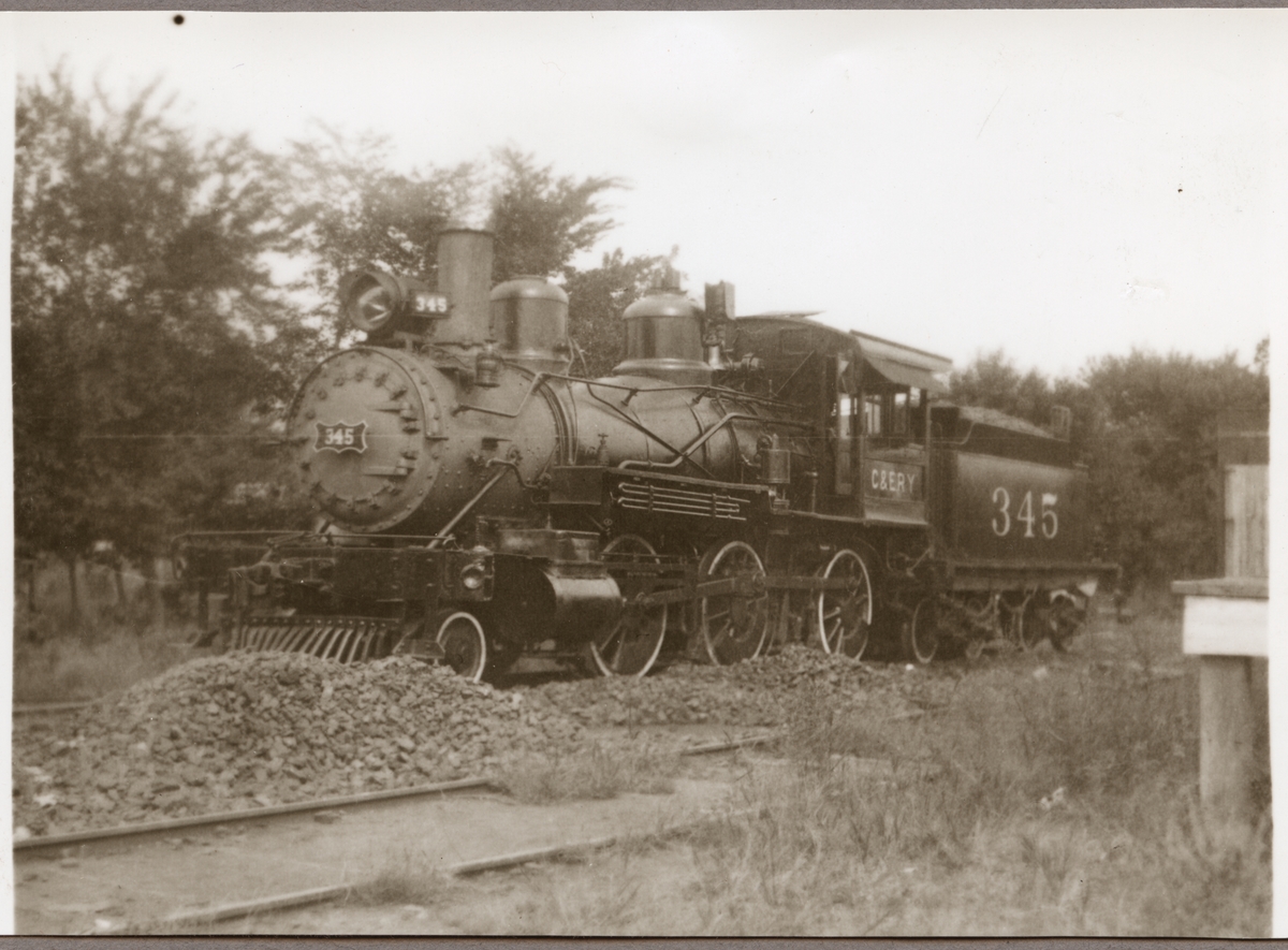 Cassville & Exeter Railroad, C&E lok 345.