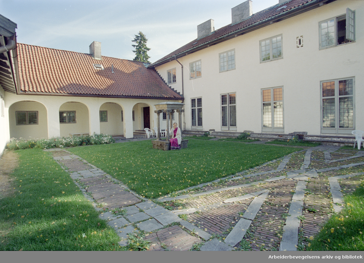 Elsero, arkitekt Arnstein Arnebergs kjente villa, tegnet for familien Mustad i 1923. 24. september 1996