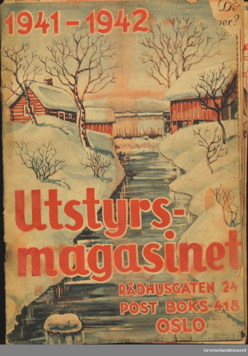 Hefte med annonser på postordreprodukter fra 1941-42