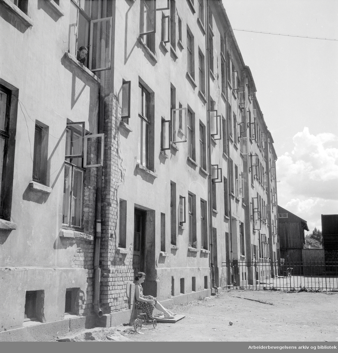 Østerdalsgata 6. Juli 1954
