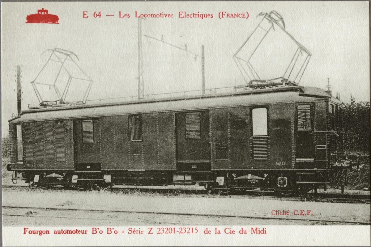Rälsbuss Compagnie du Chemin de Fer de Paris à Orléans et du Midi, PO
