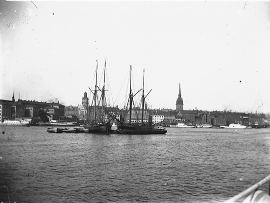 Stadsvy från Stockholm.