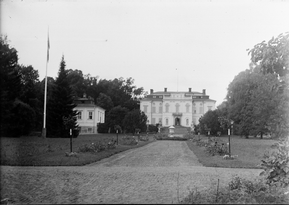 Steninge slott, sekelskiftet 1900
