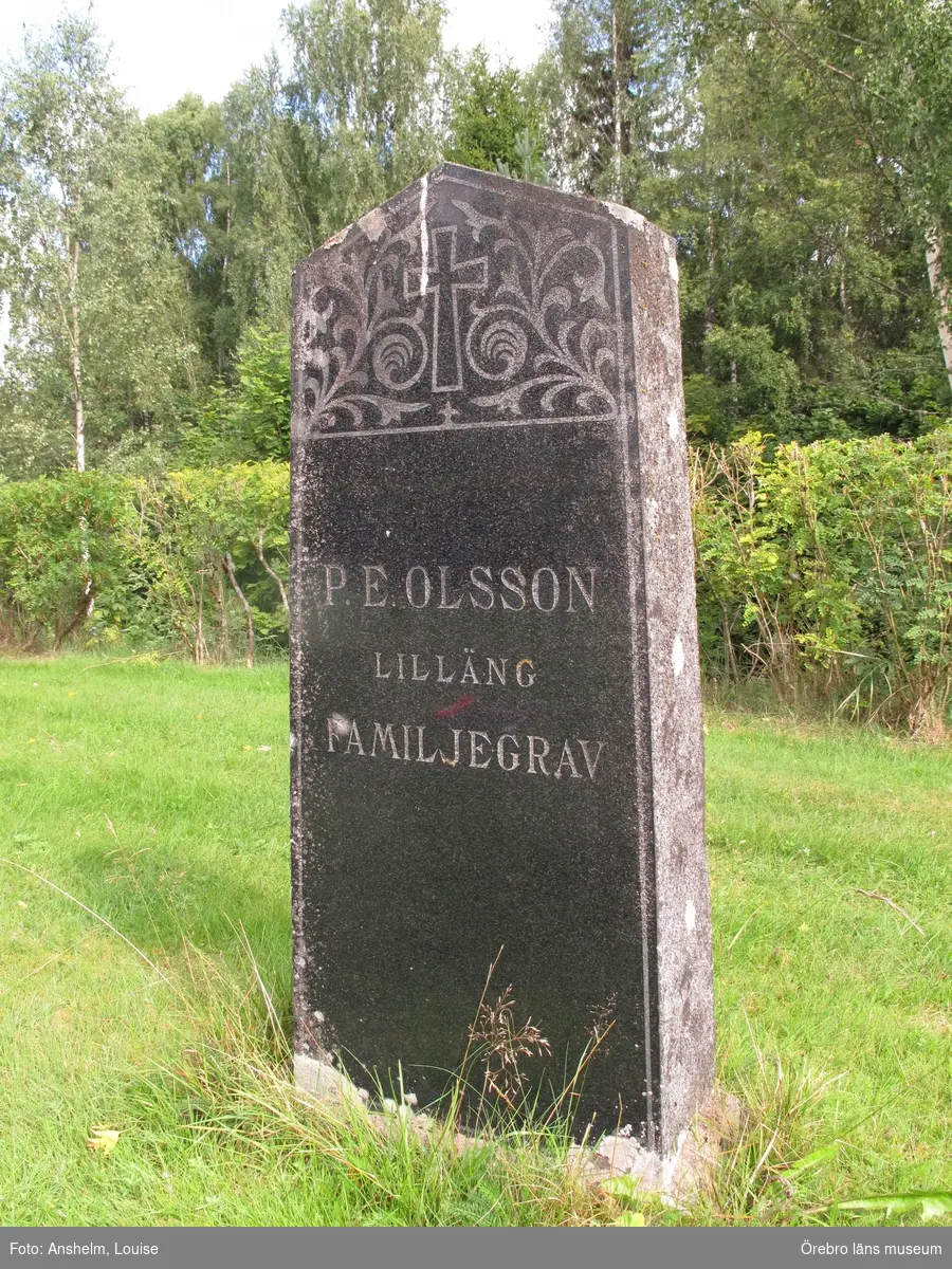 Järnboås kyrkogård Inventering av kulturhistoriskt värdefulla gravvårdar 2016, Kvarter 4.