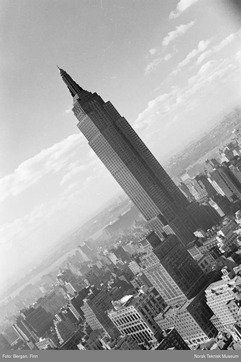 Storby oversikt New York City Empire State Building