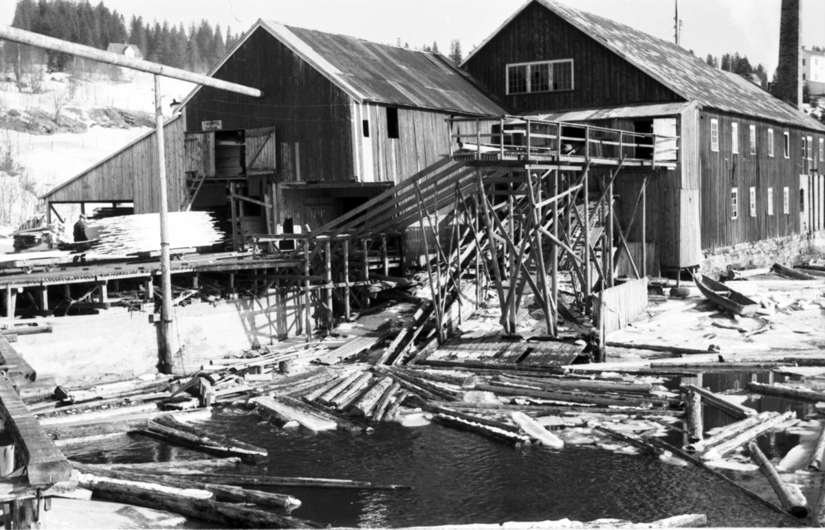 Ranafjorden og Røssåga kraftstasjon 1963