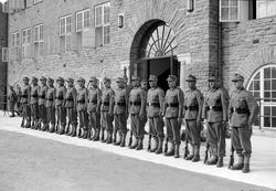 Tysk soldater på Ila skole