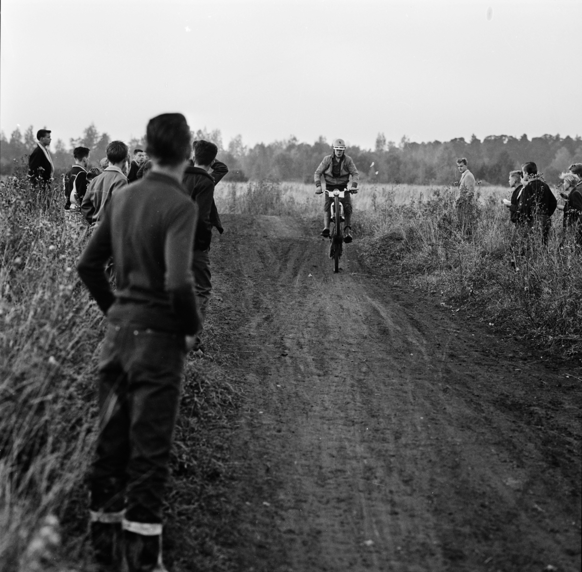 Mopedtävling, Uppsala 1961
