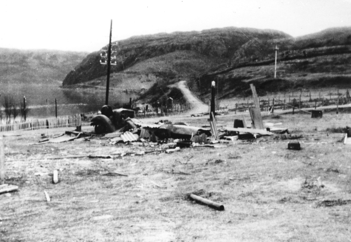 Bugøyfjord i 1944..