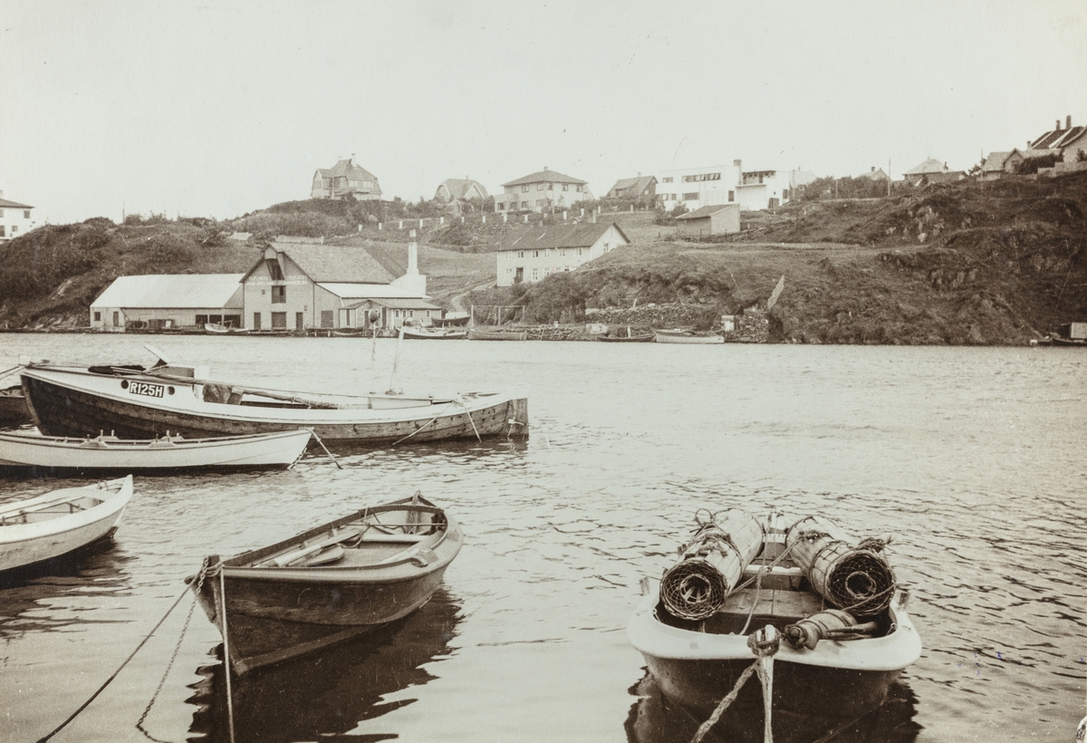 Haugesjøen sett mot øst, ca. 1940.