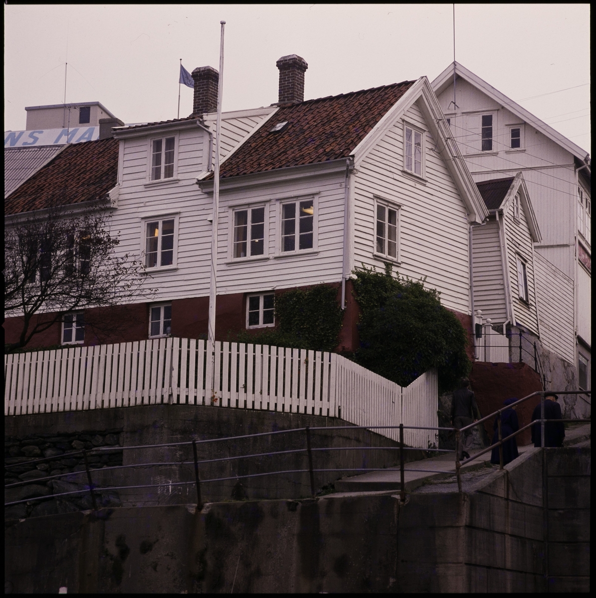 Det tidligere havnekontoret i Haugesund, sett fra Indre kai.