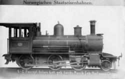 Leveransefoto av damplokomotiv type XV nr. 40 hos Sächsische