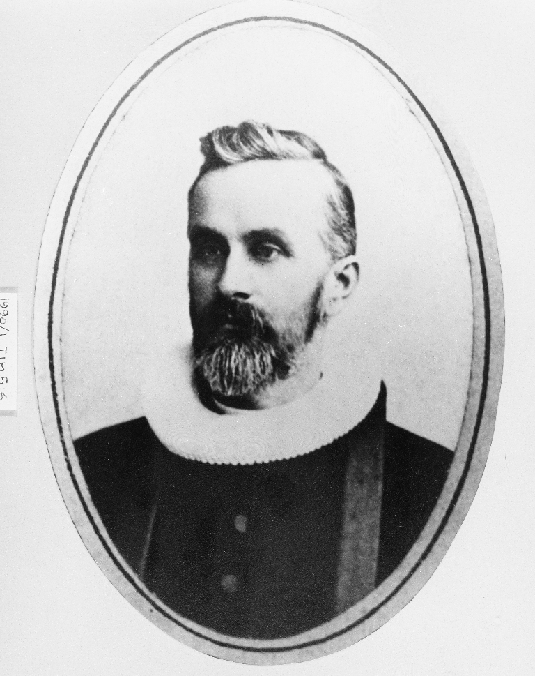 Jakob von der Lippe Parelius Frost (1846 - ?). Prest i Time 1889 - 1900.