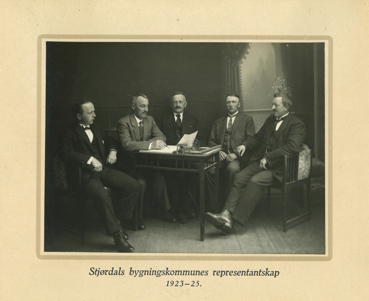 Stjørdals bygningskommunes represetantskap 1923-25