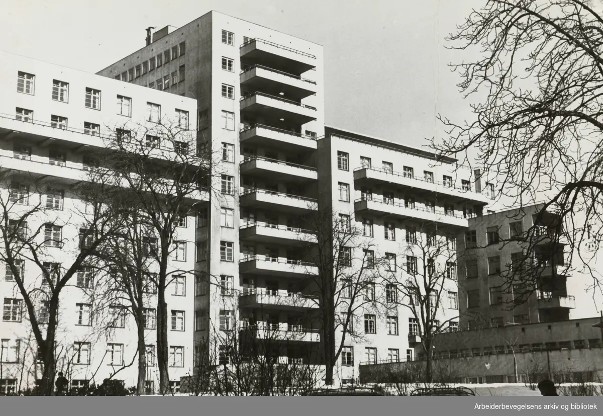 Rikshospitalet. 1963
