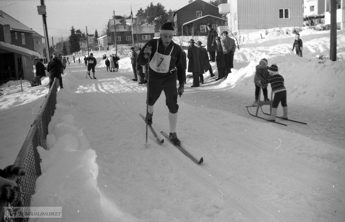 "NM 1962".Fra NM i langrenn i Molde i 1962.