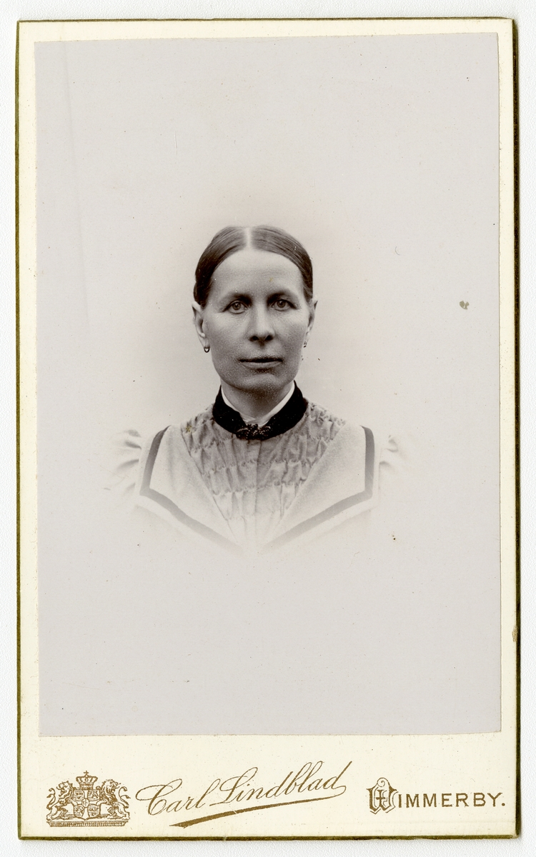 Porträtt av Anna Matilda Lind (född Valinder).