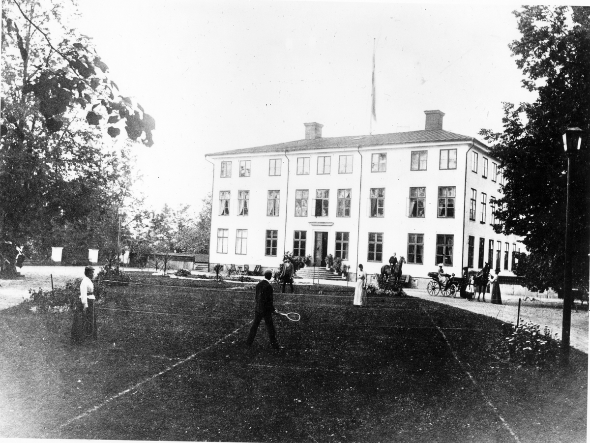 Forsbacka herrgård omkring år 1900.