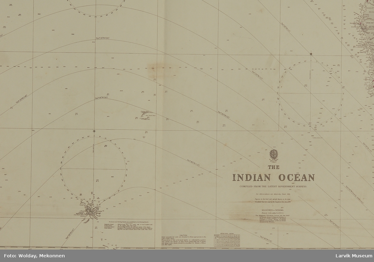 748a Indian Ocean - Southern Portion
