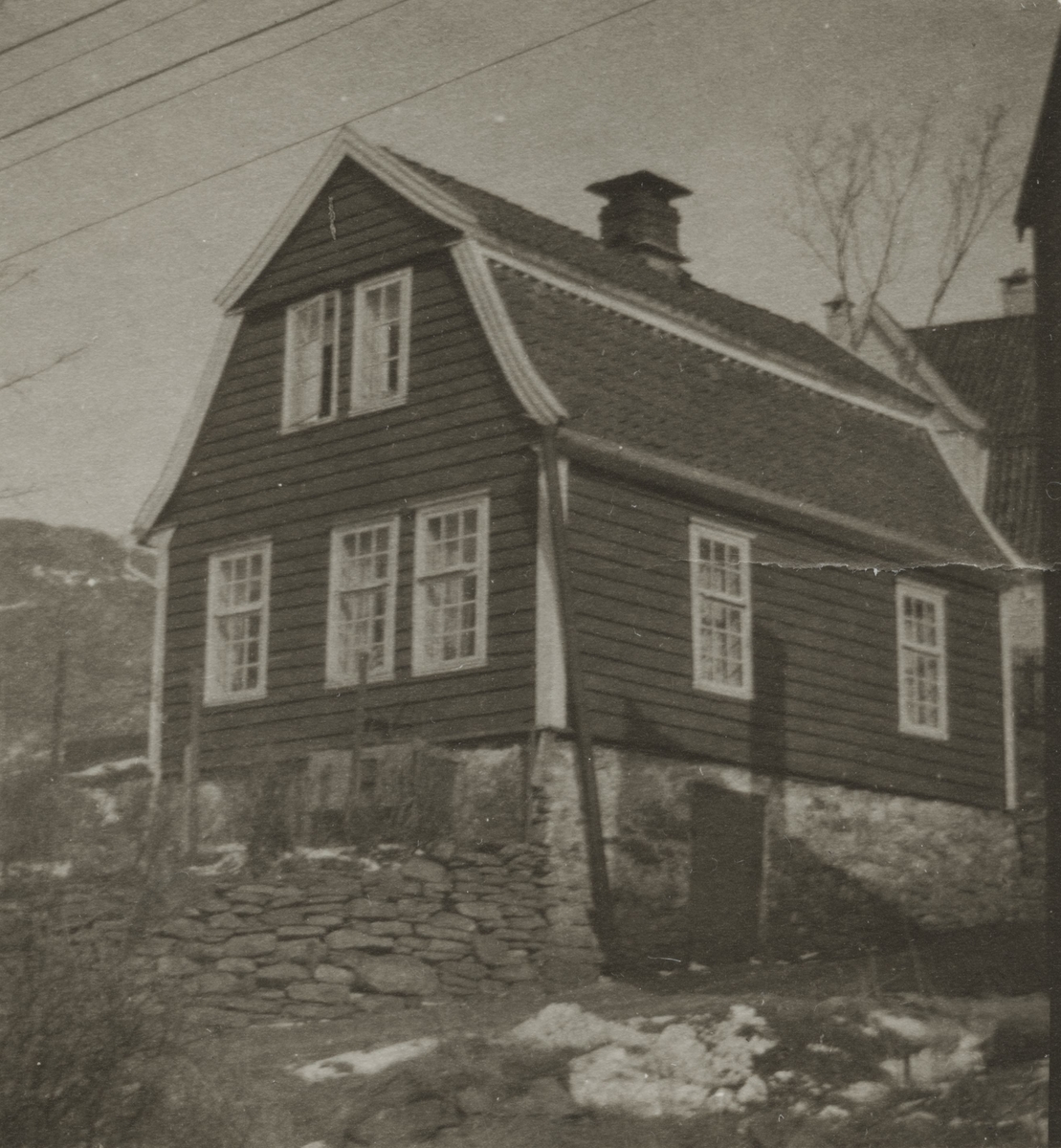 Bergen. Møllendalsbakken, ca. 1925.