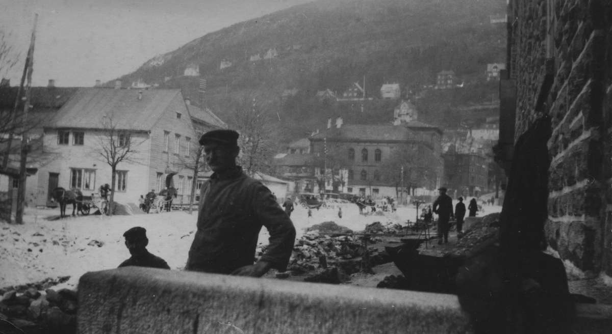 Bergen. Strømgaten, 1922.