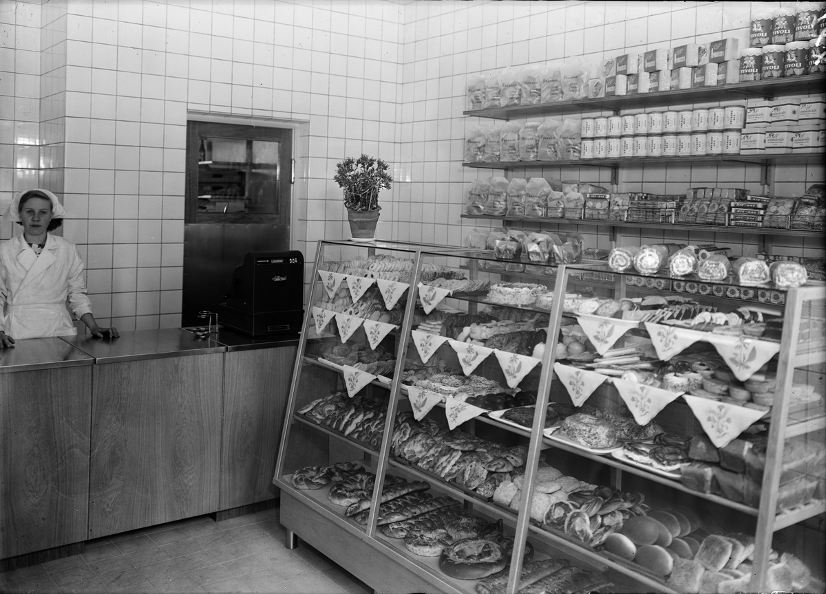 Konsum, Vaksalagatan 19, Uppsala 1950