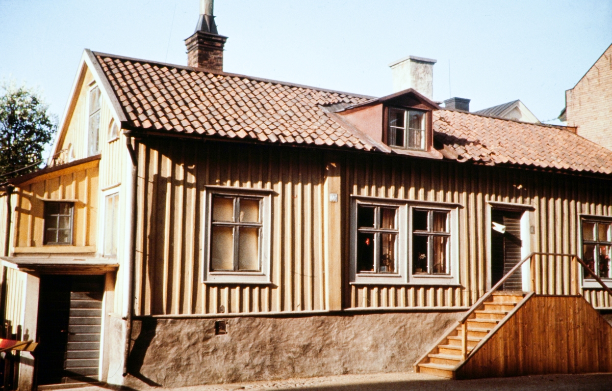 Ahlgrenska huset, Båtsmansbacken i Växjö 1956. Sandgärdsgatan 27.