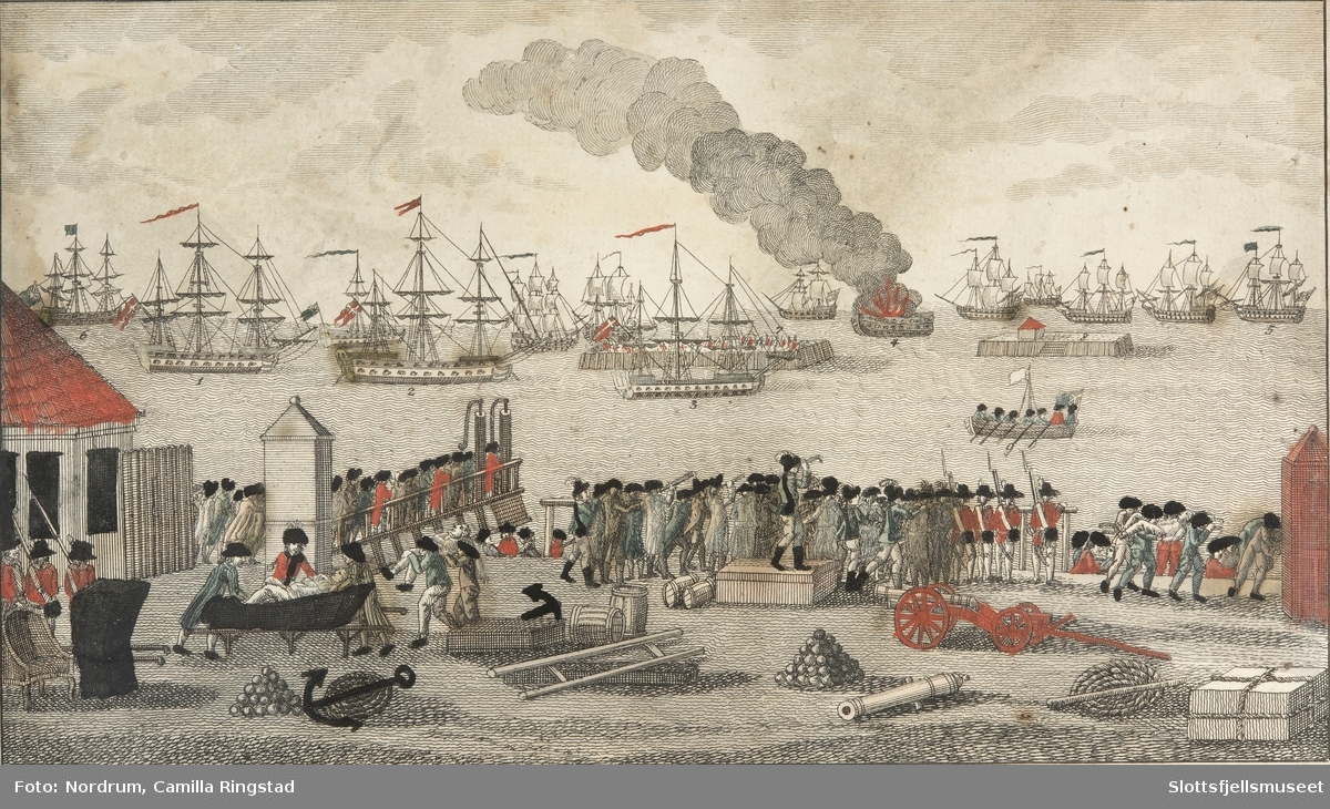 Fra slaget på København red 2-4-1801