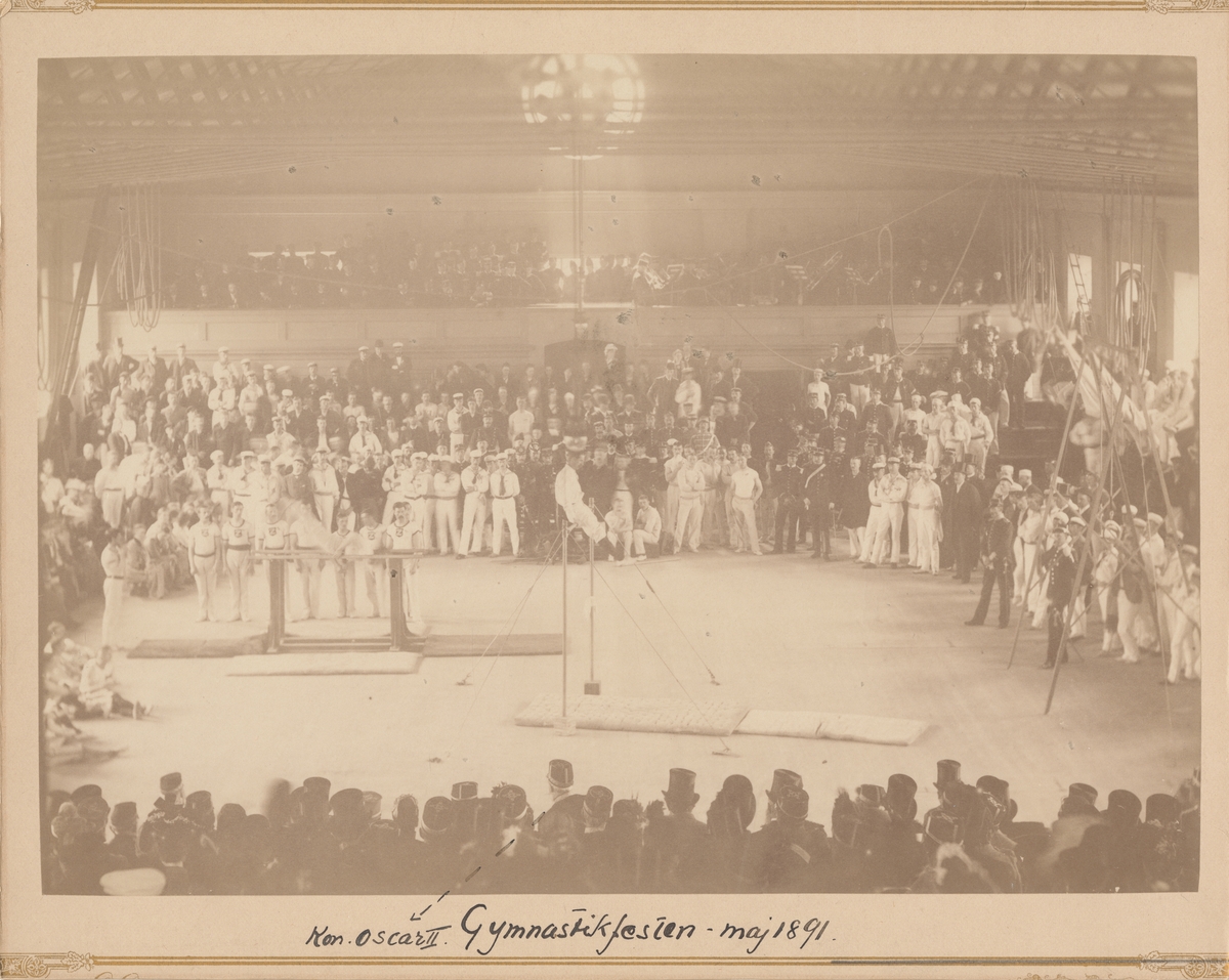 Grupp MI.

Gymnastikfesten 18 maj 1891, Göta livgarde.