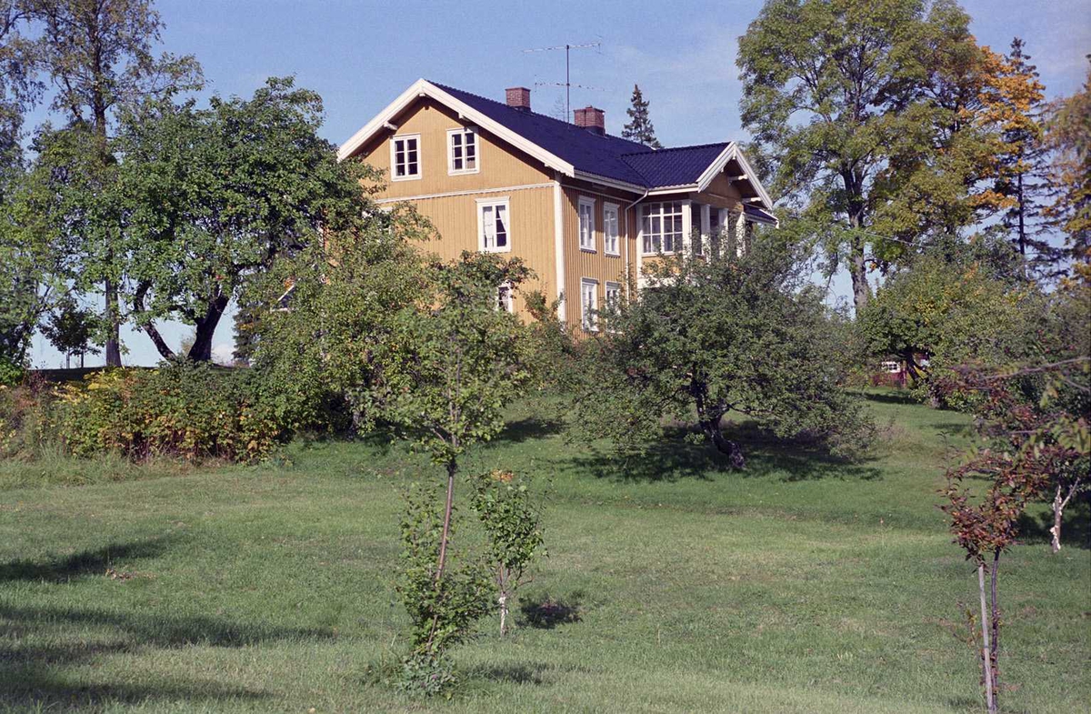 Hovedbygningen på Bråte gård. Strømmen. Sett fra 