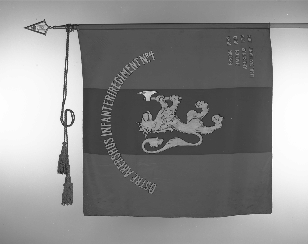 2.kombinerte brigade. H.VII.
Østre Akershus Infanteriregiment nr. 4.