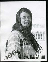 Findus bedriftsskirenn. Portrett av Kristin Nicolaysen med s