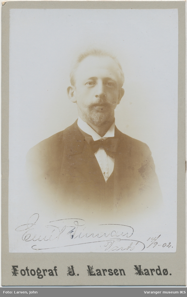 Portrett, Anton Emil Vinnan, 1904