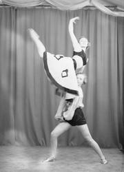 Ballettbilder fra Alma Christensens danseskole.