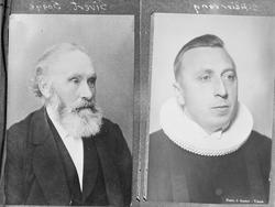 Norges Finnemisjon - portrett av fra v. kirkesanger Sivert S