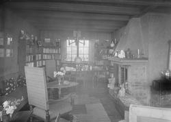 Interiør hjemme hos pastor Arne Fjellbu