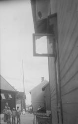 Grip -  stavkirken og noe av bebyggelsen rundt