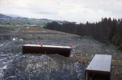 Bygging av ny E-6 mellom Sluppen og Tonstad. Tetting av kulv