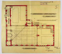 Indremissionens forsamlingslokale [Arbeidstegning]