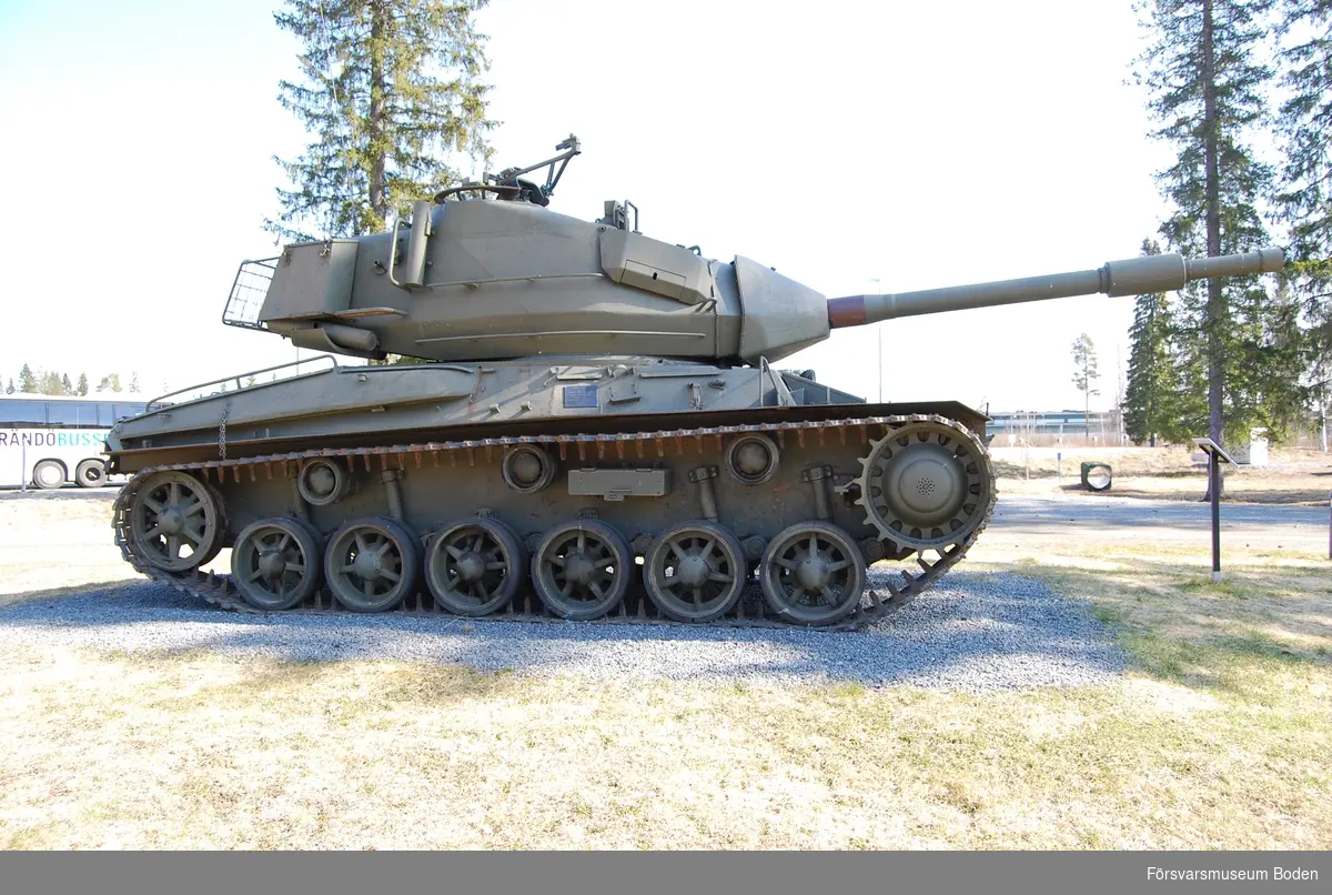 Stridsvagn 74 H - Försvarsmuseum Boden   Digitaltmuseum