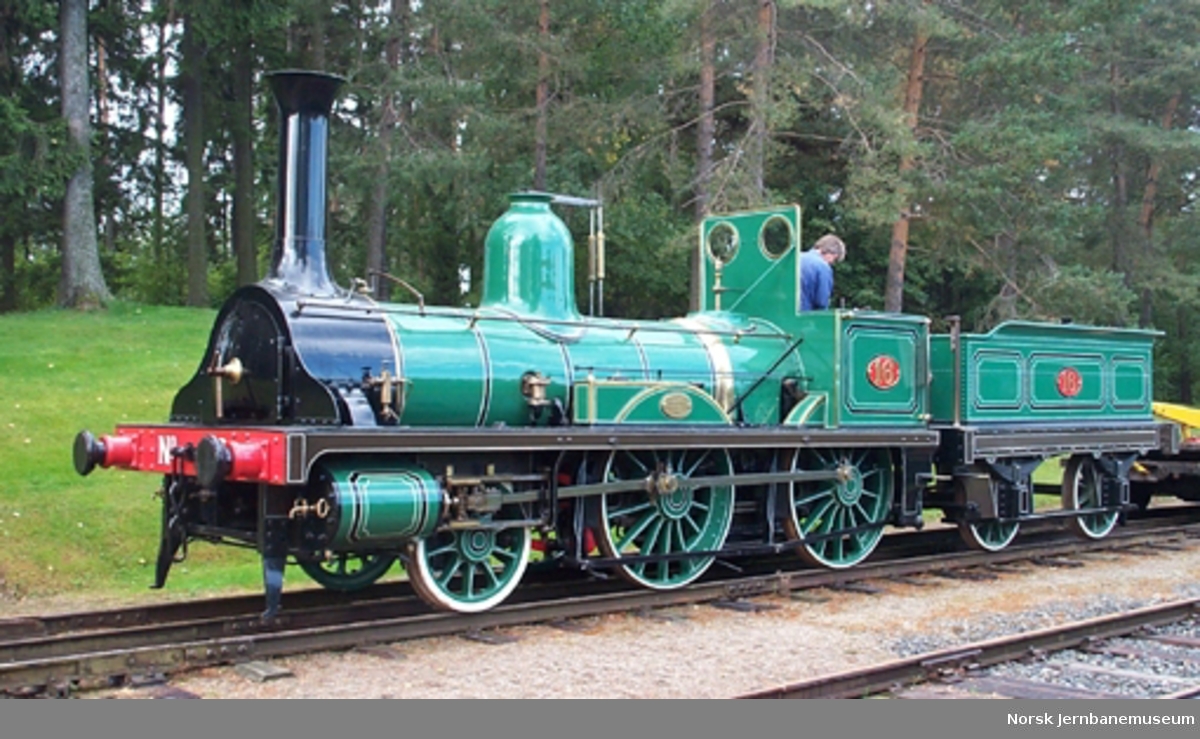 Damplokomotiv NSB type 2 nr. 16
