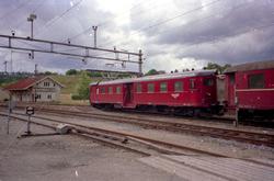 Motorvogn type 68A på Tyristrand stasjon