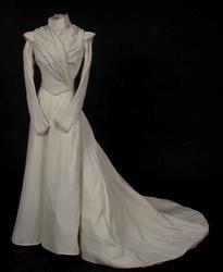 Kjole, brudekjole, kjoleliv og skjørt