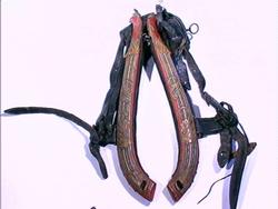 Kjøresele, med høvre og bogtre