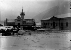 Fra Norsk Folkemuseums første år på Bygdøy.